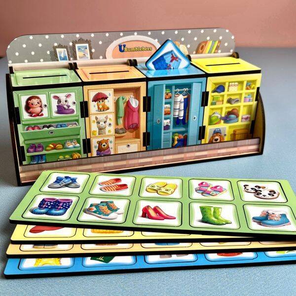 Комодик "Диво-шафки", 12*7,5*24,5см, плашка-3,5*3,5см, ТМ UBumblebees, Україна