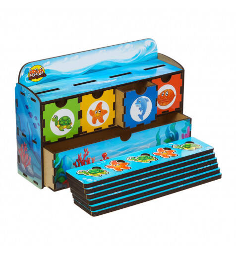 Чарівний комодик "Морські жителі-2", 15*6*24см, ТМ UBumblebees, Україна