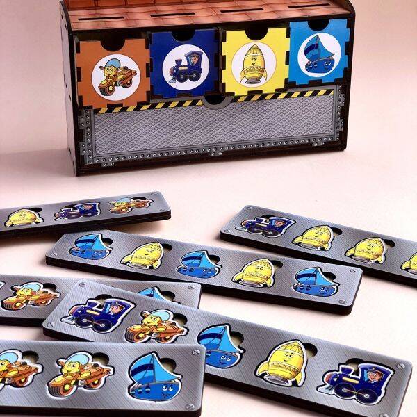 Чарівний комодик "Транспорт-2", 15*6*24см, ТМ UBumblebees, Україна