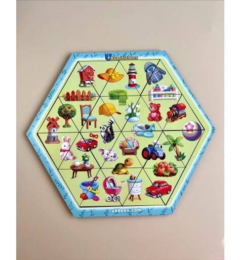 Пазл "Асорти", планш. 27*23см, ТМ UBumblebees, Україна