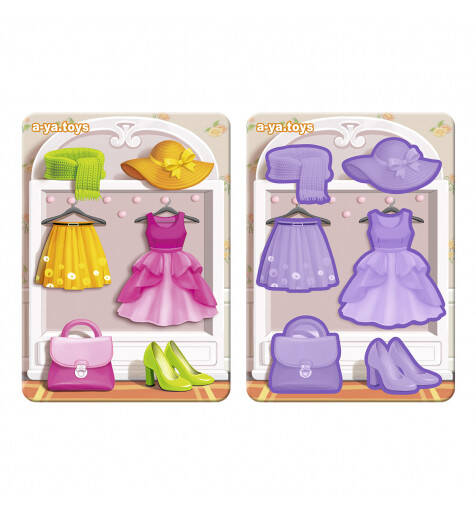 Пазл "Одежда-2" фон з підказкою, планш. 16*11см, ТМ UBumblebees, Україна