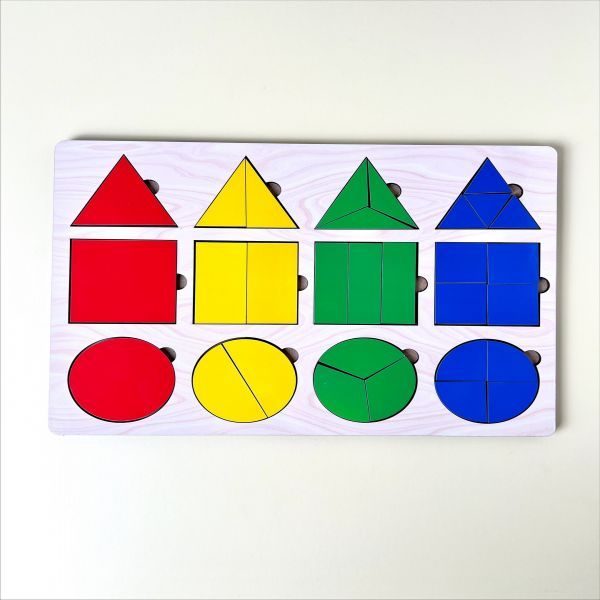 Фігури: частини і ціле, планшет 31*22см, ТМ UBumblebees, Україна