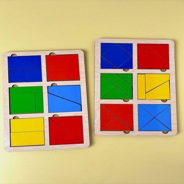 Квадрати Нікітіна 1 рівень, 23*15см, ТМ UBumblebees, Україна