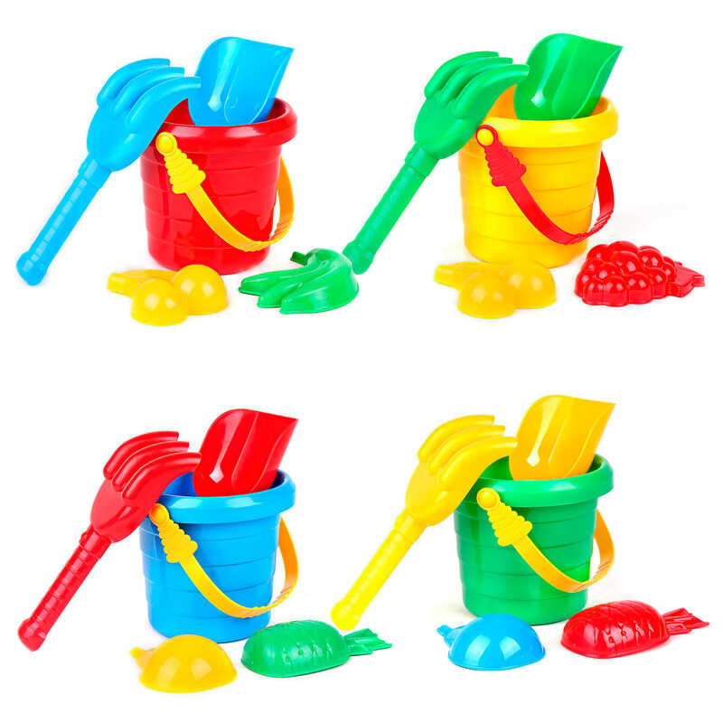 гр Песочный набор "Карапуз" 2841 (4) ЦЕНА ЗА 12 ШТУК В УПАКОВКЕ "Technok Toys"