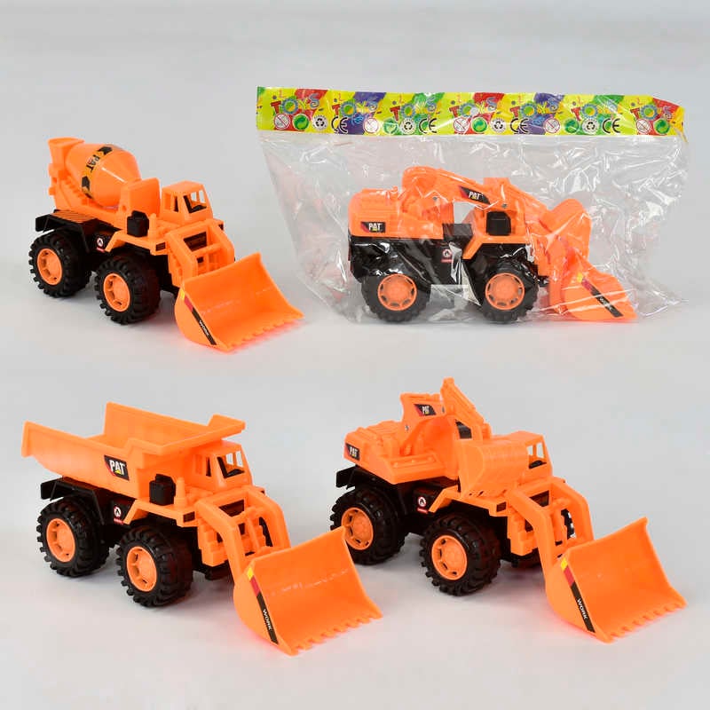 Спецтехніка 6388 (240/2) 3 види, 1шт в пакеті, ВИДАЄТЬСЯ ТІЛЬКИ МІКС ВИДІВ