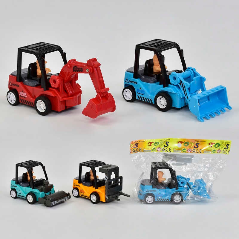 Спецтехніка SD 905-2 (200/2) 4 види, 1шт в пакеті