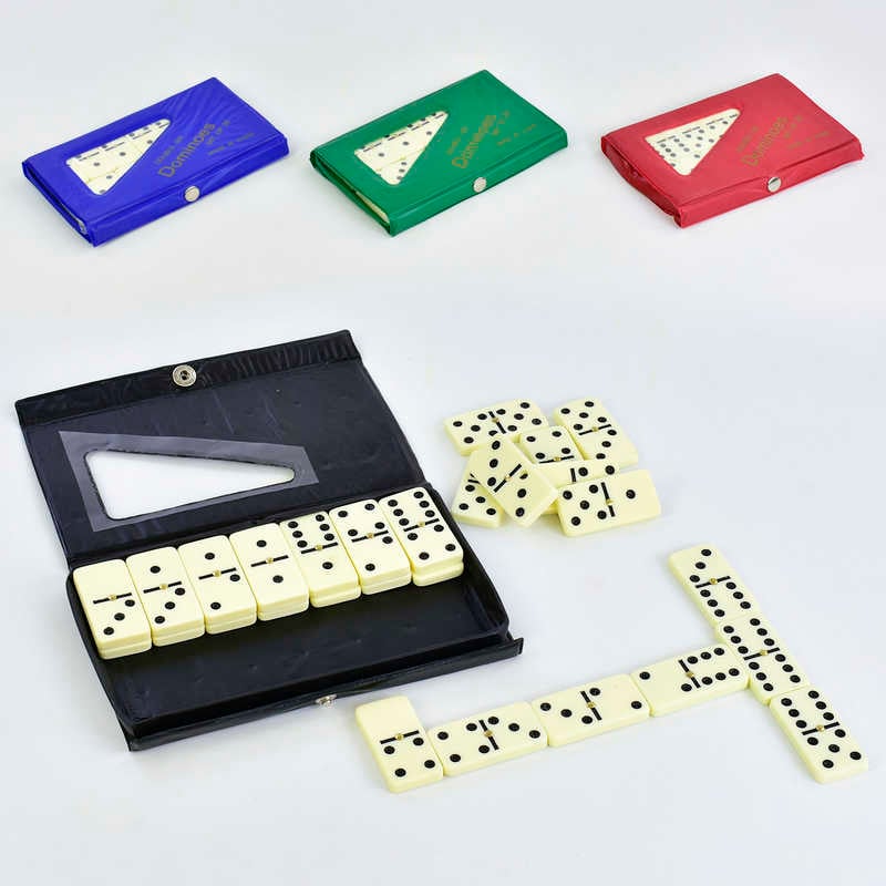 Доміно F 22009 (60) 4 кольори, в м'якому чохлі, ВИДАЄТЬСЯ ТІЛЬКИ МІКС ВИДІВ