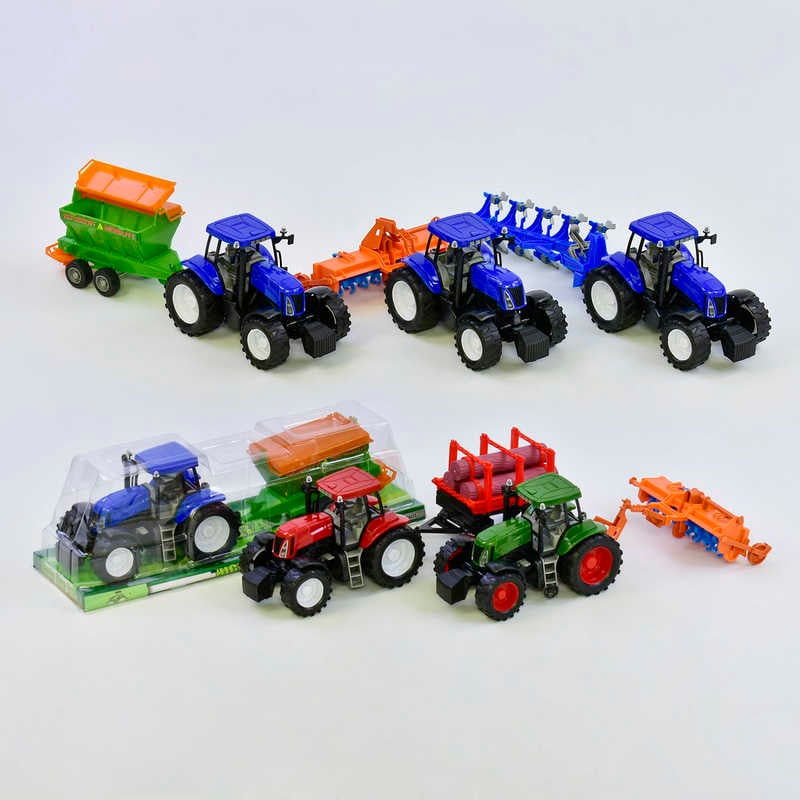 Трактор з причепом 4066-6066-8066-9066 (30) інерція, в слюді