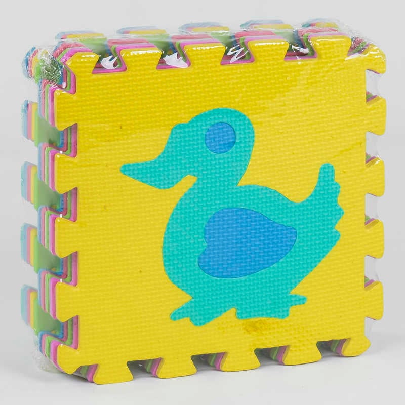 Коврик-пазл EVA "Морские жители" С 36599 (12) 10 эл. в упаковке, 29х29см