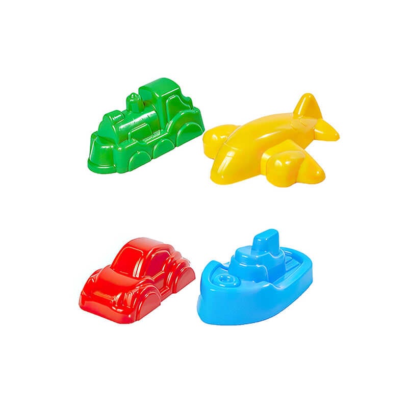 гр Формочка для піску 2797 (288) "Technok Toys", "Транспорт", 4 види, 10см