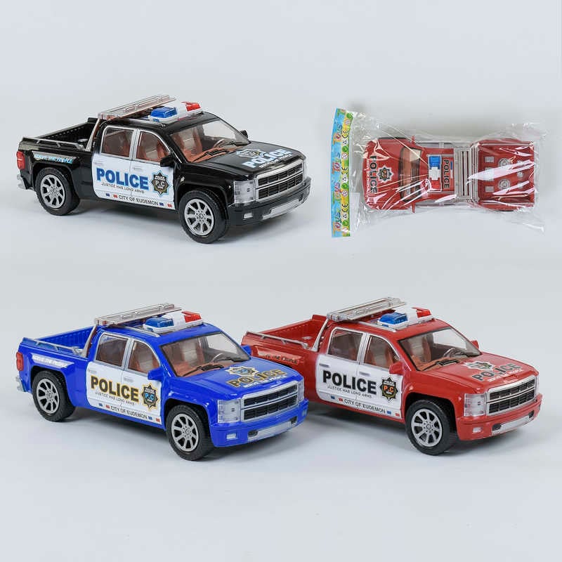 Джип Поліція 9238 (72/2) інерція, 3 кольори, в пакеті,  ВИДАЄТЬСЯ ТІЛЬКИ МІКС ВИДІВ