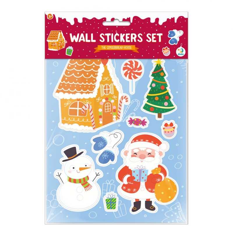 гр Набор настенных наклеек  "Пряничный домик" 300301 (48) "Dodo"