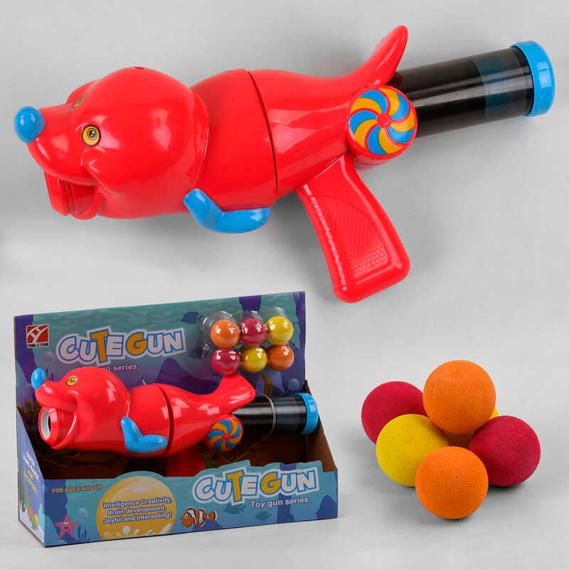 Пістолет 5006 D (48/2) 6 м'яких матрон, в коробці