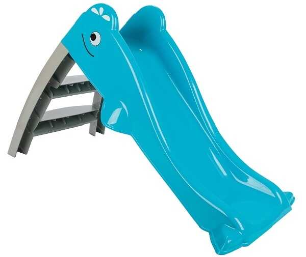 Водна гірка "Дельфін" 06-227 (1) БЛАКИТНА, довжина спуску 110 см