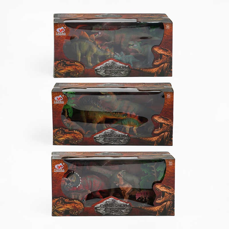 Набір динозаврів Q 9899-226 (12/2) 3 види, 7 елементів, в коробці
