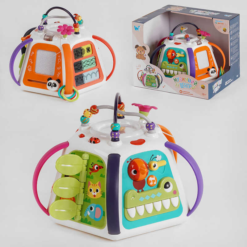 Музичний мультибокс 94705 (4) "WToys", ОЗВУЧУВАННЯ УКРАЇНСЬКОЮ МОВОЮ, світло, звук, в коробці