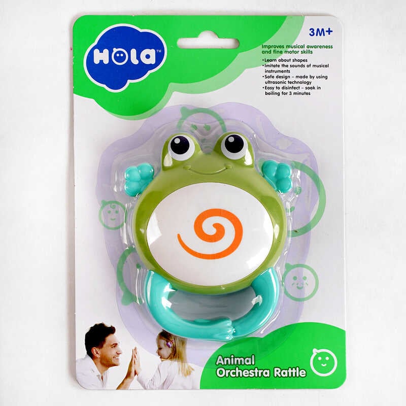 Брязкальце E 318 B-2 (72/2) “Hola”, "Жабеня", на листі