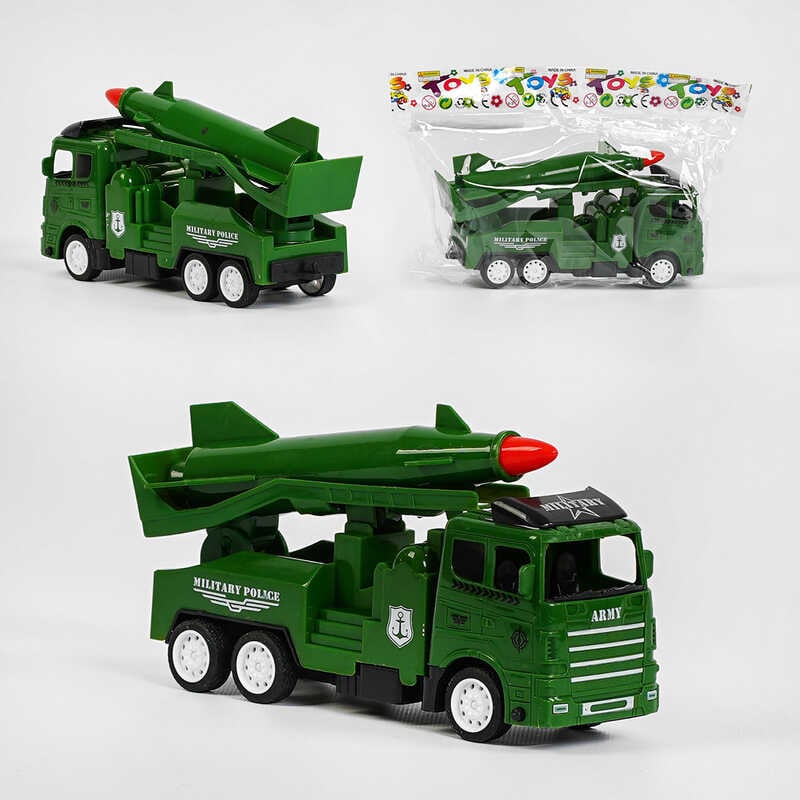 Машинка K 188-15 D (288/2) "Військова техніка", інерція, у пакеті