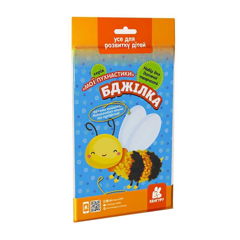 гр "Мої пухнастики. Бджілка" КН1383007У /Укр/ (50) "Кенгуру"