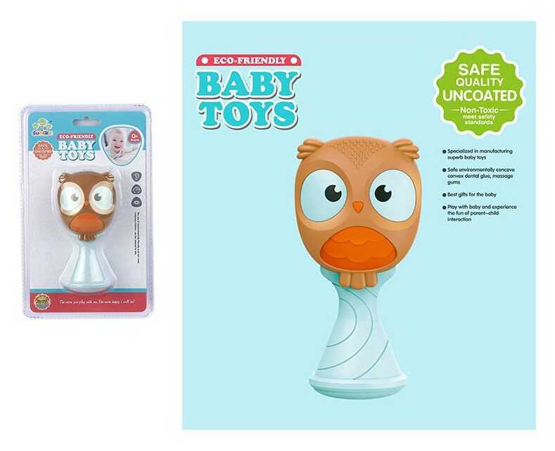 Брязкальце SL 84801-57 (144/4) "Совеня", гримлячі елементи, в слюді