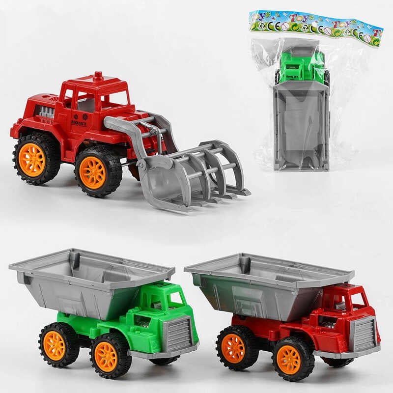 Спецтехніка 8010-6 (600/2) 1шт, інерція,  у пакеті