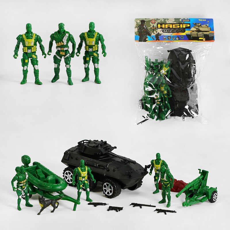 Комбат TK - 56022 (96/2) "TK Group", інерція, зброя, солдати, техніка, декорації, в пакеті