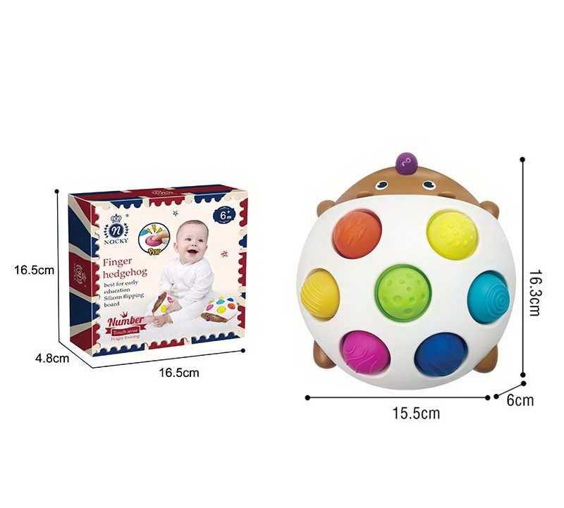 Логічна гра AH 003 (72) “Їжачок”, поп іт, антистрес, в коробці