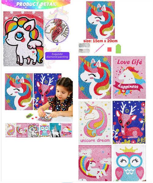 Алмазна мозаїка С 60558 (60) розмір 15х20 см, рамка, інструменти, ВИДАЄТЬСЯ МІКС 