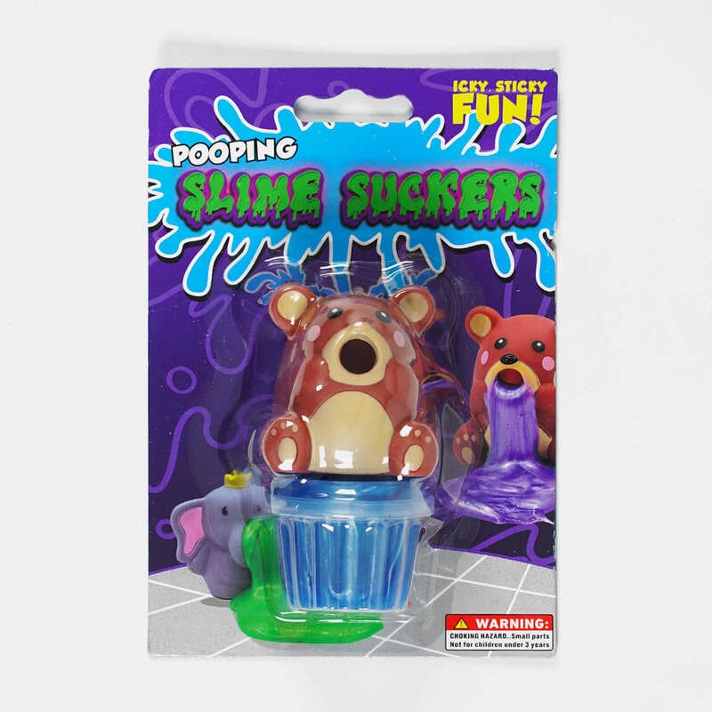 Гра антистрес С 61117 (192) 1шт, "Ведмедик", лизун, на листі