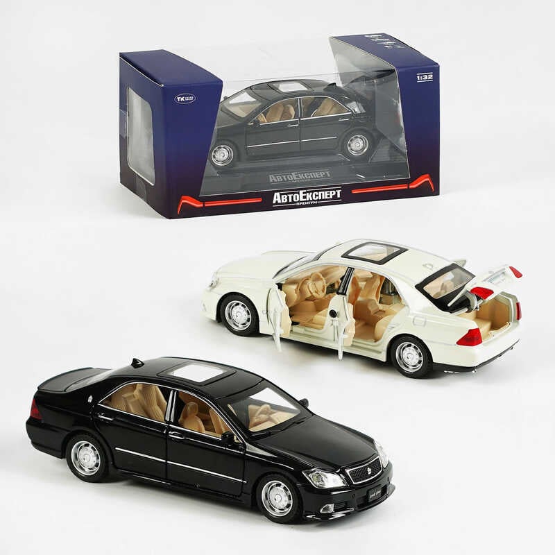 Машинка GT - 22055 (72/2) "Авто Експерт", 2 кольори, металопластик, масштаб 1:32, звук, світло, інерція, рухомі елементи, в коробці