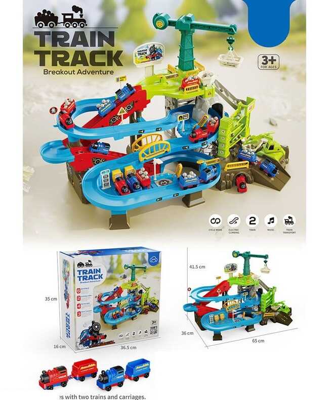 Трек Т 911 А (12) на батарейках, музика, електричний підіймач, в коробці