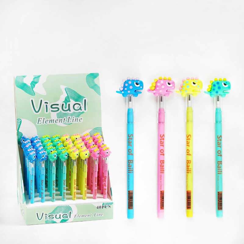 Олівці прості C 60817 (30) ЦІНА ЗА 40 ШТУК В БЛОЦІ прикраса "Дракончик"