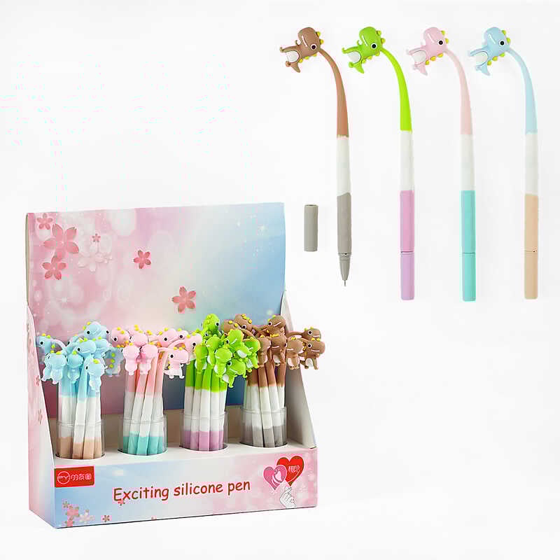 Ручка D 35226 (24) гелева, синя паста, в коробці, ЦІНА ЗА 48 ШТУК В БЛОЦІ