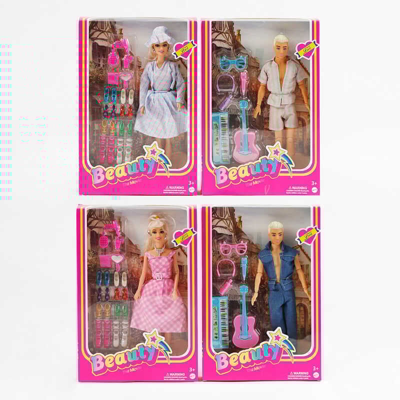 Лялька JZ 617 A (72/2) 4 види, ВИДАЄТЬСЯ ТІЛЬКИ МІКС ВИДІВ, висота 30 см, в коробці