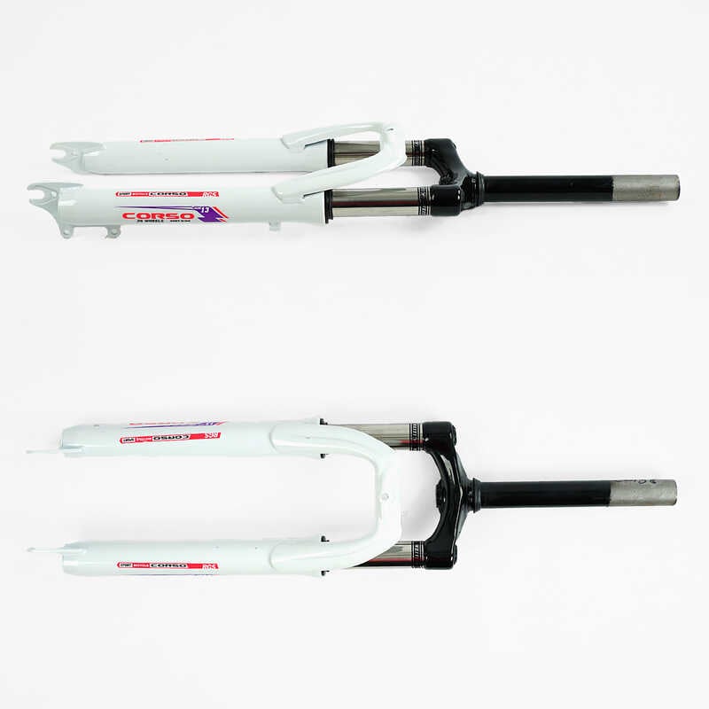 Вилка велосипедна амортизаційна 26138 "INTENSE" (10) матеріал сталь, 38мм, без перемикача