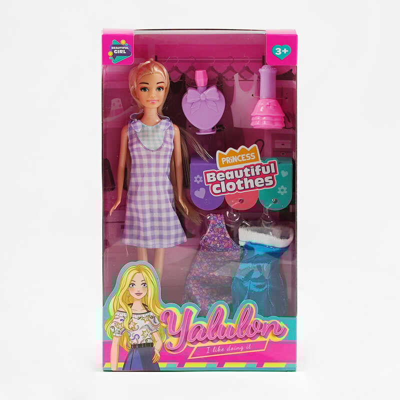 Лялька YL 820-2 (72/2) сукні, аксесуари, висота 30 см, в коробці