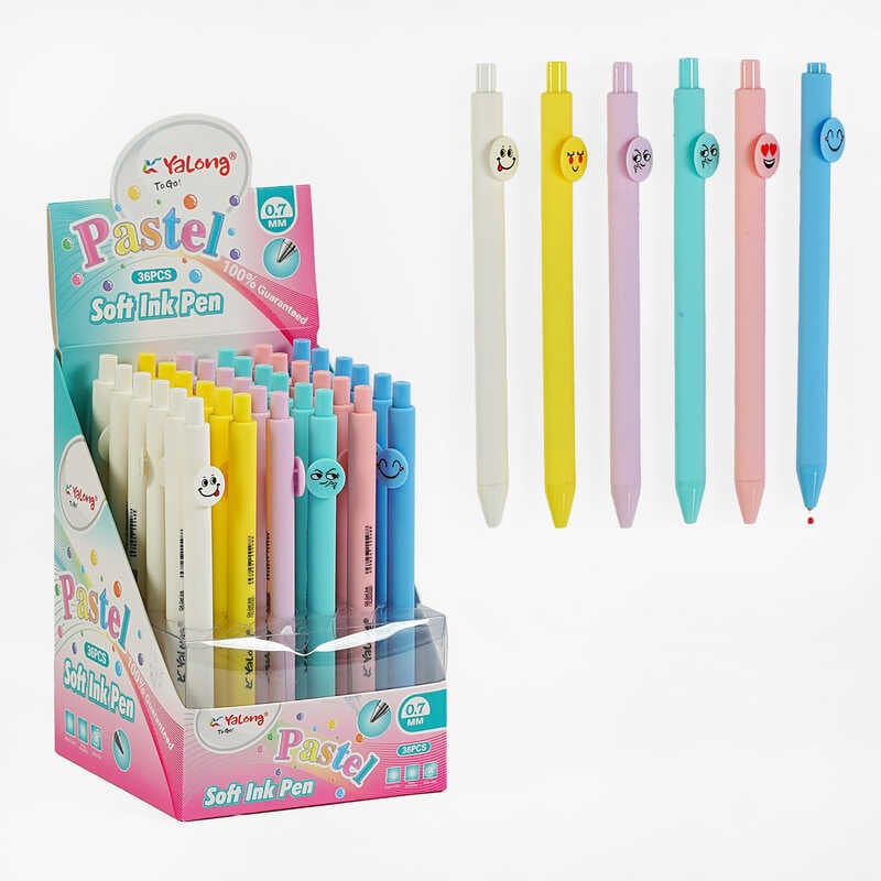 Ручка С 62105 (40) кулькова, синя паста, в коробці, ЦІНА ЗА 36 ШТУК В БЛОЦІ