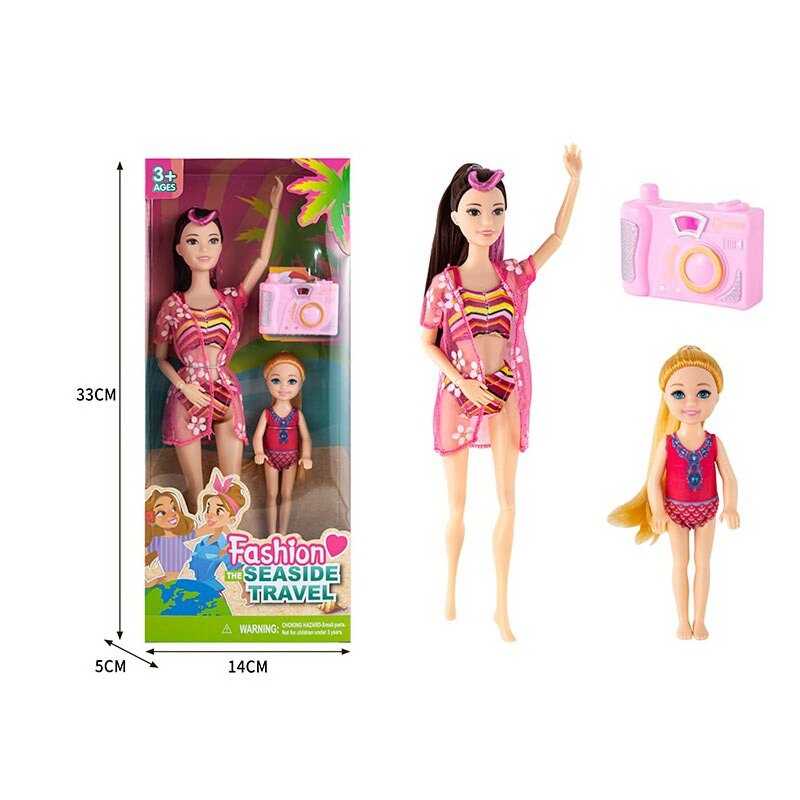 Лялька ST 55669-3 (120/2) висота 30 см, маленька лялечка, фотоапарат, в коробці