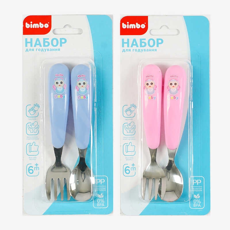 гр Набір для годування C 63880 (192) "Bimbo", 2 види, на листі