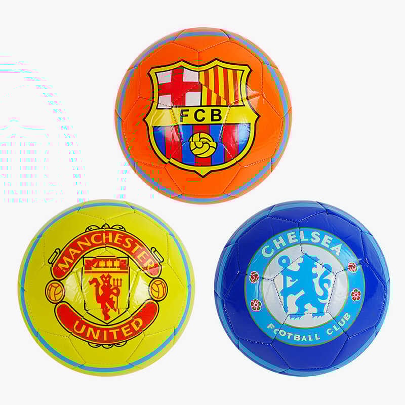 М`яч футбольний С64681 (60) 3 види, 310-330 грамів, матеріал - м`який PVC, розмір №5