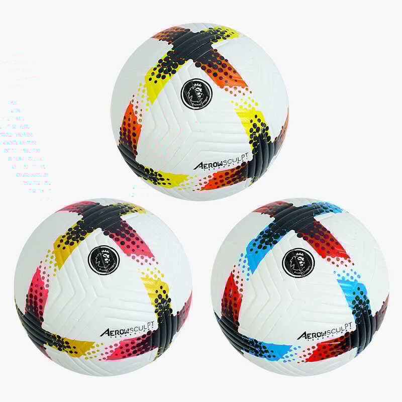 М`яч футбольний C 64614 (30) 3 види, вага 420 грамів, матеріал PU, балон гумовий, клеєний, (поставляється накачаним на 90)