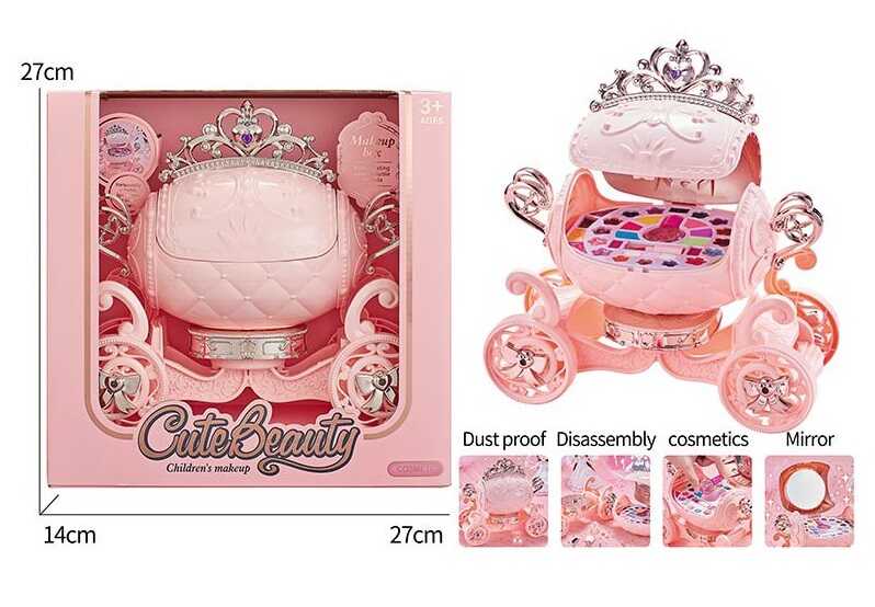 Набір косметики 1688-8835 (24) тіні, помада, лак, глітери, дзеркальце, в коробці