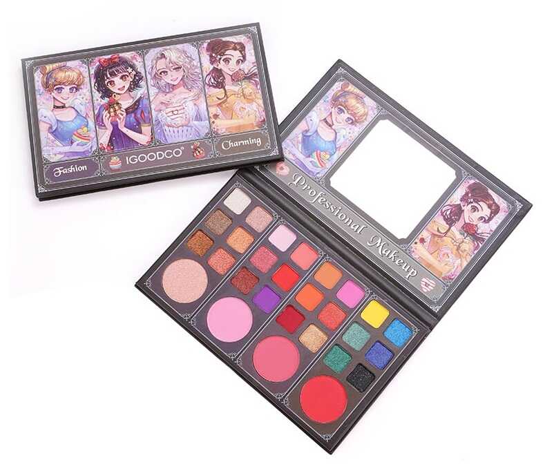 Набір косметики LK 5120 (192) тіні на повік, рум’яна, люстерко, у плівці