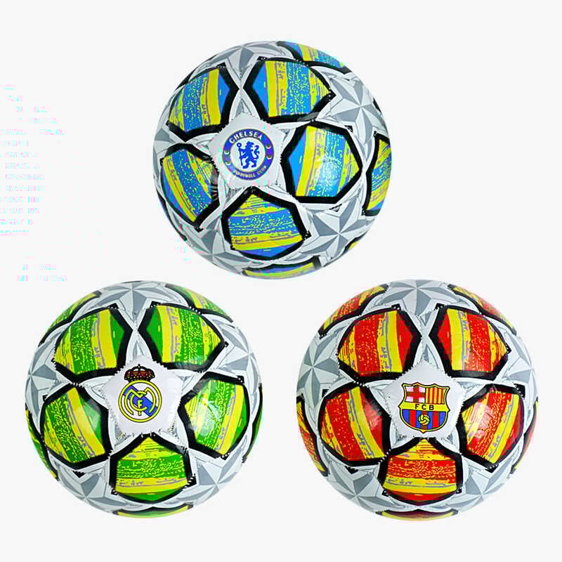 М`яч футбольний C 62429 (180) 3 види, РОЗМІР №2, вага 100 грамів, матеріал PVC, балон гумовий, ВИДАЄТЬСЯ ТІЛЬКИ МІКС ВИДІВ