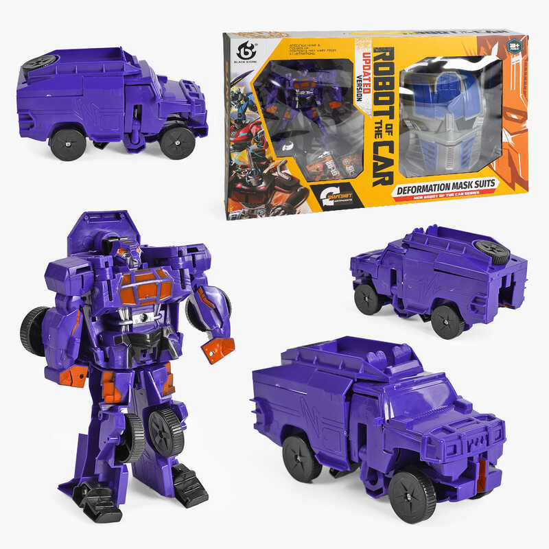 Трансформер HS 41 (36) робот, маска, 2 картки з героями, в коробці