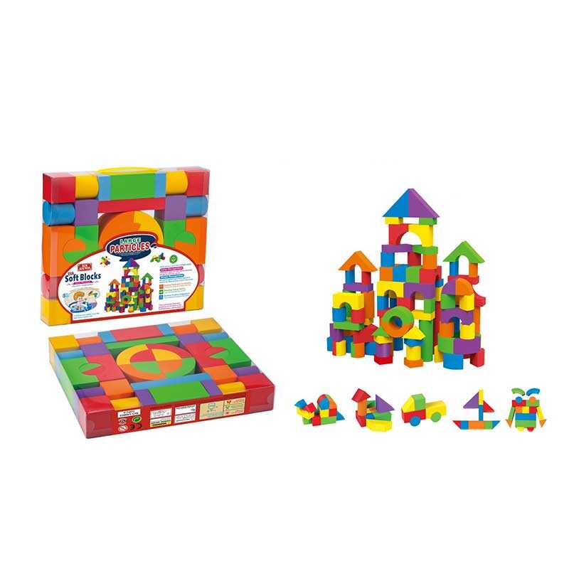 Конструктор U 9803 (36/2) 40 деталей, м'які блоки, в слюді