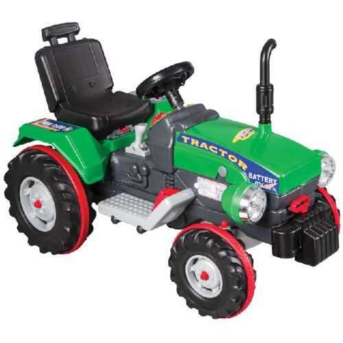 Трактор 05-210 (1) ЗЕЛЕНИЙ, акумулятор 12 V "Pilsan"