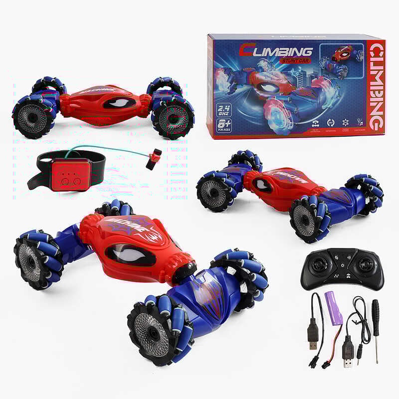 Машина на радіокеруванні CV 8818-108 A.S Штрих = 83806 (30) акумулятор 3.7 V, пульт 2.4 G, браслет, мелодії, звуки, підсвічування, роликові колеса, в коробці