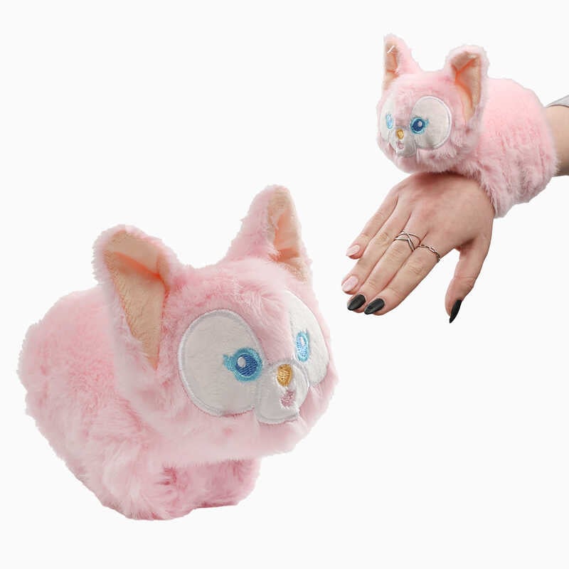 М’яка іграшка-браслет на руку M 17691 (300) “Звірятко”