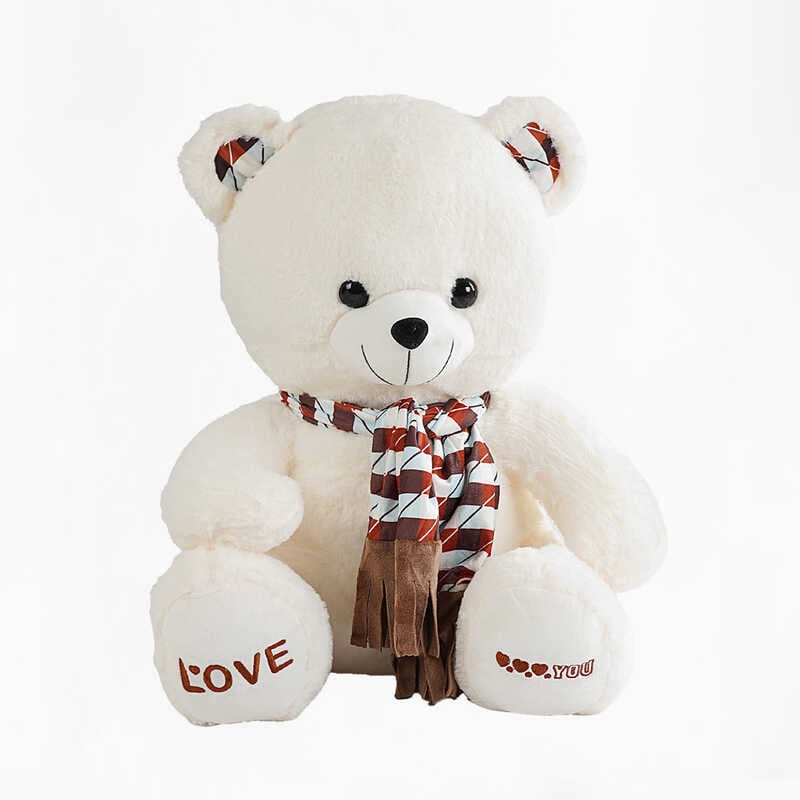 М`яка іграшка M 17383 (30) “Ведмідь”, висота у сидячому положенні 46 см, у пакеті